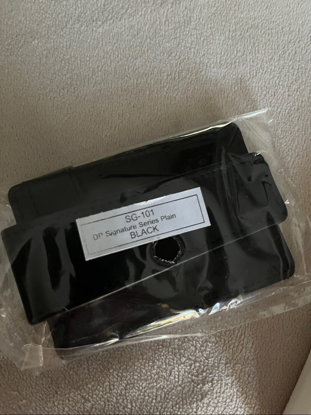 NWT DEEPPOCKET Black Leather Money-Clip Wallet - Picture 2 of 12